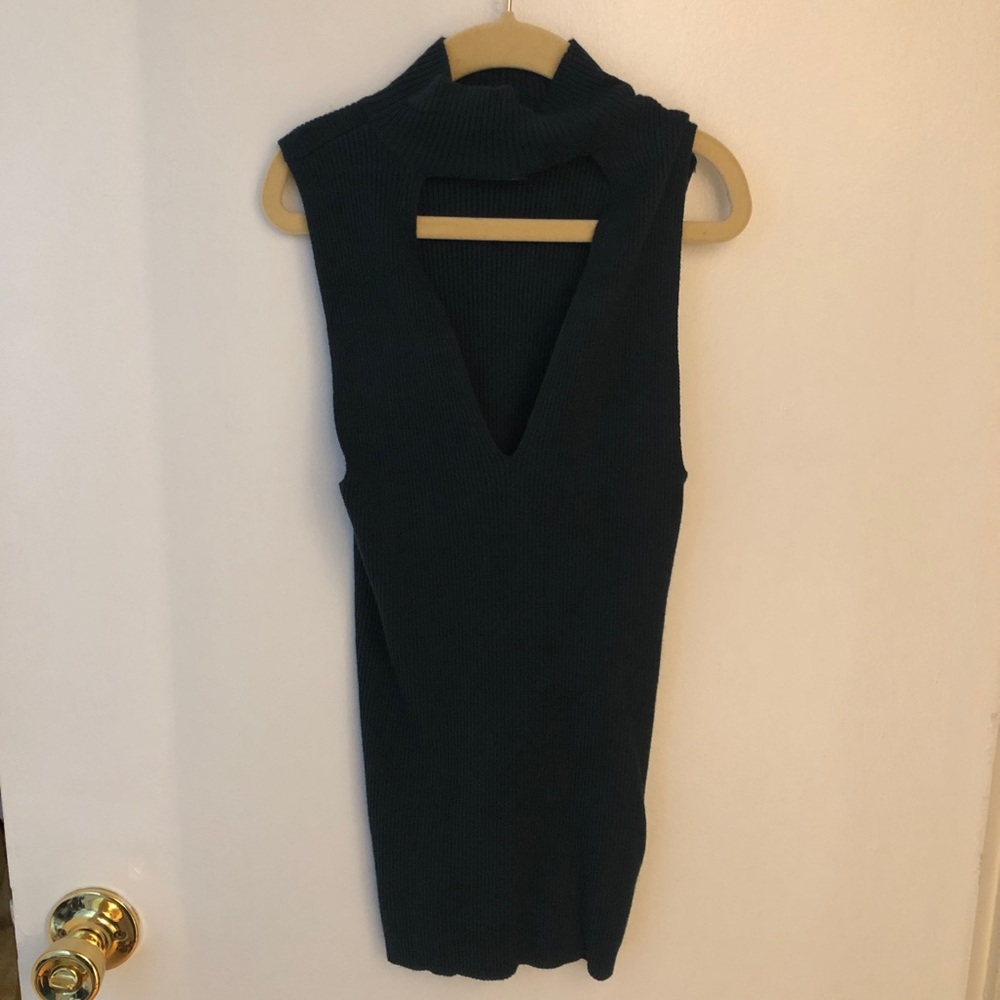 Express Cut Out Turtle Neck